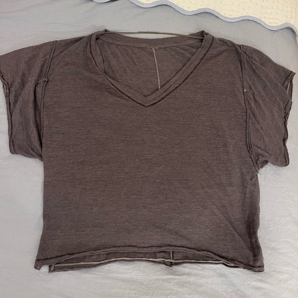 Free People Oversized Tee